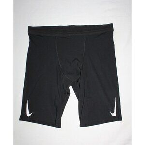 NWT Nike Aeroswift Running Half Tight Fit Collant Black Shorts Size 3XL Mobility